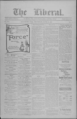 The Liberal, 11 Jun 1903