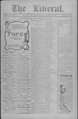 The Liberal, 23 Jul 1903