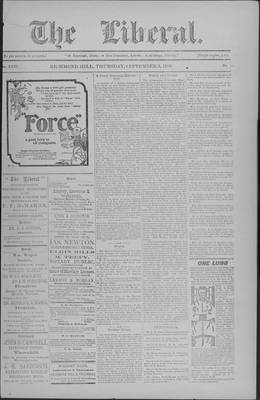 The Liberal, 3 Sep 1903