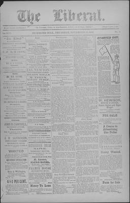 The Liberal, 12 Nov 1903