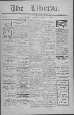 The Liberal, 18 Feb 1904