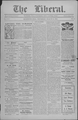 The Liberal, 24 Mar 1904