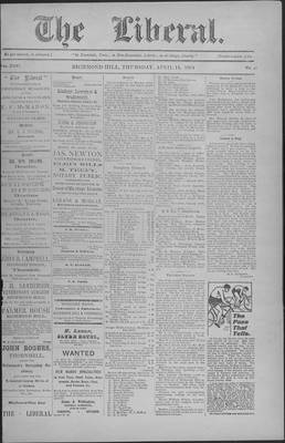 The Liberal, 14 Apr 1904