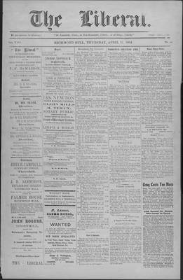 The Liberal, 21 Apr 1904