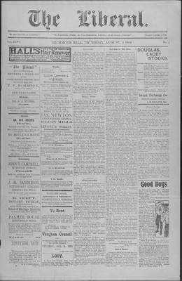 The Liberal, 4 Aug 1904