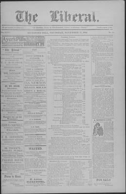 The Liberal, 17 Nov 1904