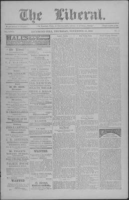 The Liberal, 24 Nov 1904