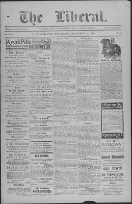 The Liberal, 29 Dec 1904