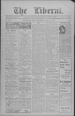 The Liberal, 20 Apr 1905