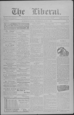 The Liberal, 1 Jun 1905