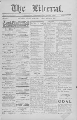 The Liberal, 16 Nov 1905