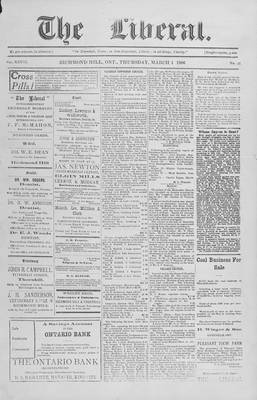 The Liberal, 1 Mar 1906