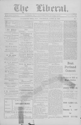 The Liberal, 26 Apr 1906