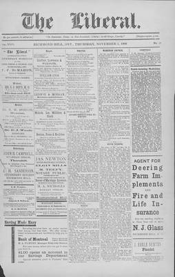 The Liberal, 1 Nov 1906