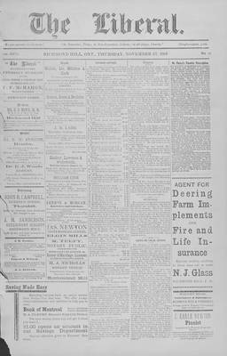 The Liberal, 22 Nov 1906