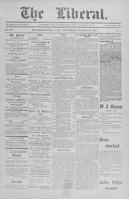 The Liberal, 26 Mar 1908