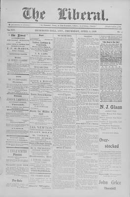 The Liberal, 2 Apr 1908