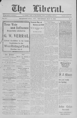 The Liberal, 28 May 1908