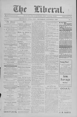 The Liberal, 8 Oct 1908