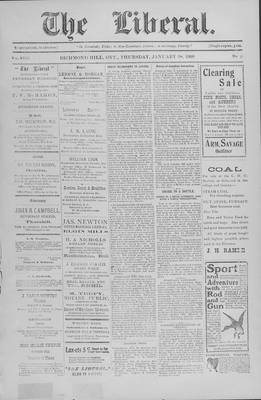 The Liberal, 28 Jan 1909