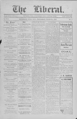 The Liberal, 4 Mar 1909