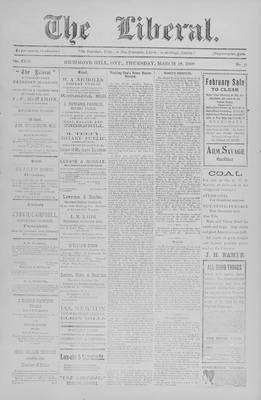 The Liberal, 18 Mar 1909