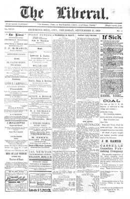 The Liberal, 16 Sep 1909