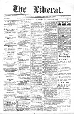 The Liberal, 23 Sep 1909