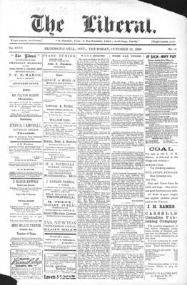 The Liberal, 14 Oct 1909