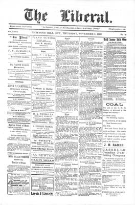 The Liberal, 4 Nov 1909