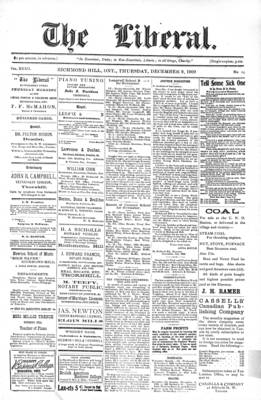 The Liberal, 9 Dec 1909