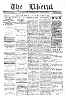 The Liberal, 10 Mar 1910