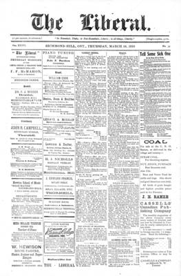 The Liberal, 24 Mar 1910