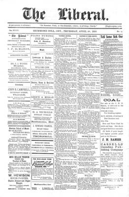 The Liberal, 28 Apr 1910