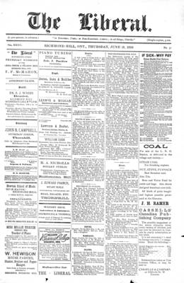 The Liberal, 16 Jun 1910