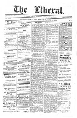 The Liberal, 30 Jun 1910