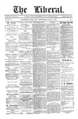 The Liberal, 7 Jul 1910