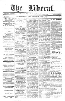 The Liberal, 1 Sep 1910