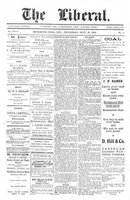 The Liberal, 29 Sep 1910