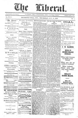 The Liberal, 13 Oct 1910