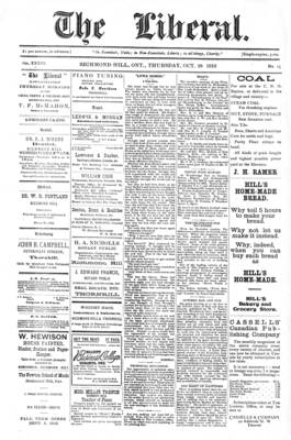 The Liberal, 20 Oct 1910