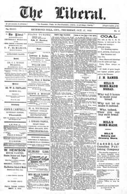 The Liberal, 27 Oct 1910