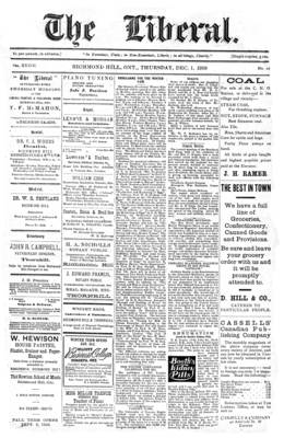 The Liberal, 1 Dec 1910