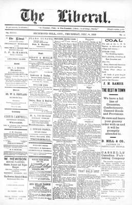 The Liberal, 8 Dec 1910