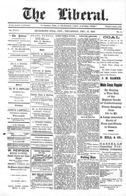 The Liberal, 15 Dec 1910