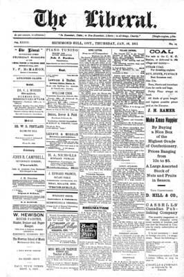 The Liberal, 26 Jan 1911