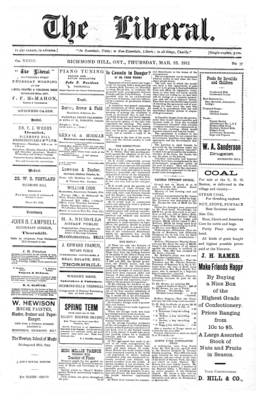 The Liberal, 23 Mar 1911