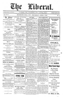 The Liberal, 6 Apr 1911