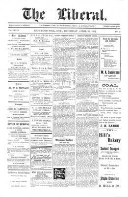 The Liberal, 20 Apr 1911