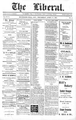 The Liberal, 27 Apr 1911